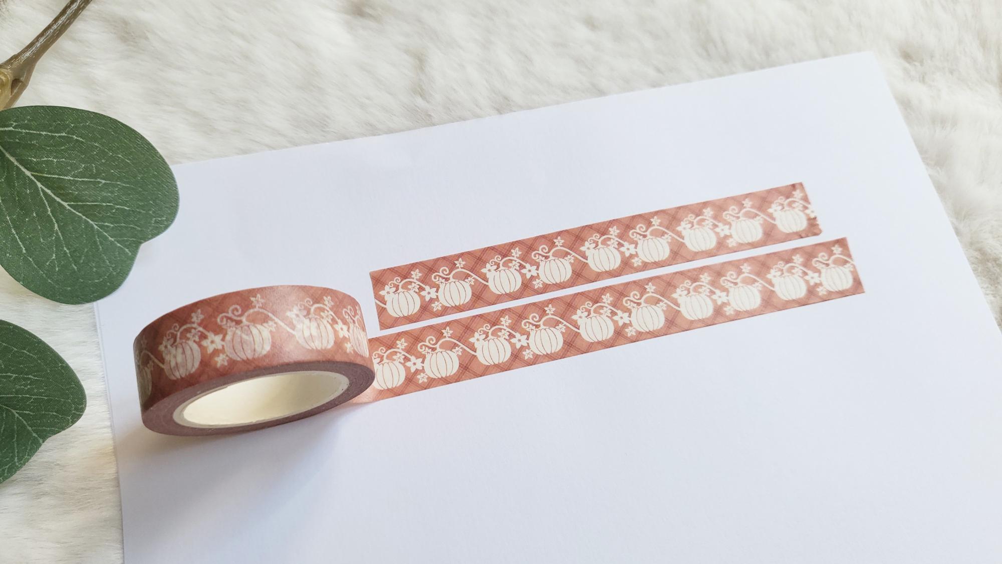 Washi Tape Kürbis